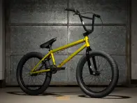 Kink Bikes "Launch" 2017 BMX Rad - Gloss Lime Gold