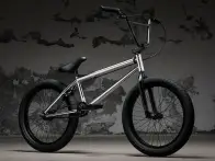 Kink Bikes "Launch" 2018 BMX Rad - Chrome