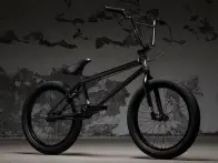 Kink Bikes "Launch" 2018 BMX Rad - Gloss Trans Particle Black