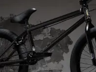 Kink Bikes "Launch" 2018 BMX Rad - Gloss Trans Particle Black