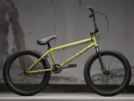 Kink Bikes "Launch" 2021 BMX Rad - Gloss Digital Lime