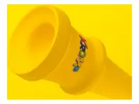KROM Kendama "Kolor" Kendama - Yellow