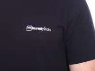 kunstform "Back Logo" T-Shirt - Black