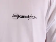 kunstform "Back Logo" T-Shirt - White