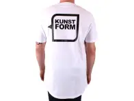 kunstform "Back Logo" T-Shirt - White