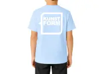 kunstform "Back Logo v2 Kids" T-Shirt - Limited Light Blue (Kids)