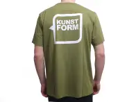 kunstform "Back Logo v2" T-Shirt - Army-Green