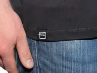 kunstform "Back Logo v2" T-Shirt - Black