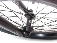 kunstform "BSD Grime" 2021 Custom BMX Bike - Matte Trans Black