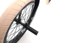 kunstform "BSD Raider 21.6" 2019 Custom BMX Rad - Raw - LHD
