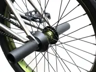 kunstform "BSD X Eclat" BMX Bike - LHD - Freecoaster - Raw/Olive
