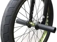kunstform "BSD X Eclat" BMX Bike - LHD - Freecoaster - Raw/Olive
