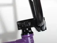 kunstform "BSD X Subrosa" 2023 Custom BMX Rad - Lila