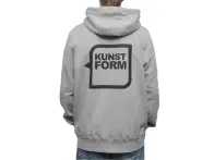 kunstform "Conti Back" Hooded Zipper - Grey