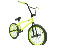 kunstform "Cult X eclat" Custom BMX Bike - Neon Yellow/Black