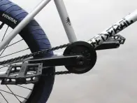 kunstform "Federal X Bruno" BMX Bike - Freecoaster - Silver/Blue