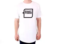 kunstform "Front Logo" T-Shirt - White