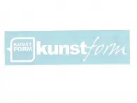 kunstform "Script Logo Plotter" Sticker