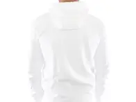 kunstform "Team" Hooded Pullover - White