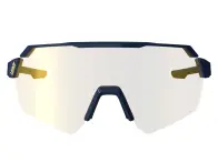 Leatt "RideViz Lite" Sonnenbrille - Iriz Cryztal Platinum Lens / Blue