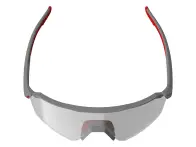 Leatt "RideViz Lite" Sonnenbrille - Iriz Silver Lens / Satin Grey