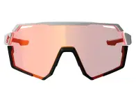 Leatt "RideViz Pro" Sonnenbrille - Iriz Cryztal Red Lens / Black/White