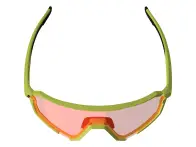 Leatt "RideViz Pro" Sonnenbrille - Iriz Cryztal Red Lens / Neon Yellow