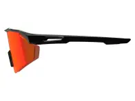 Leatt "SpeedViz Lite" Sonnenbrille - Iriz Cryztal Red Lens / Satin Black