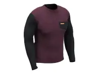 Leatt "Trail 4.0 Long Sleeve" Jersey - Malbec