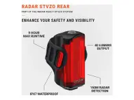 Lezyne "Radar STVZO" Rücklicht