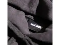 Looner Wear "Logo" Hooded Pullover - Black
