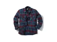 Loose Riders "Woodland Flannel" Shirt - Red/Blue