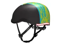 Lumos "Nyxel Youth" MTB Helmet - Green Overspray (Kids)