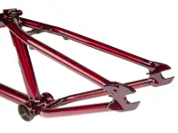 Mankind Bike Co. "Getaway 2.0" BMX Frame - Gloss Trans Red