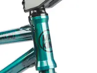 Mankind Bike Co. "Libertad 20" 2021 BMX Bike - Semi Matte Trans Teal