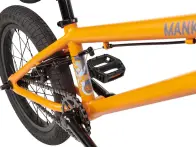 Mankind Bike Co. "Planet 16" 2020 BMX Bike - 16 Inch - Semi Matte Orange