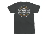 Mankind Bike Co. "Resist" T-Shirt - Dark Heather Grey