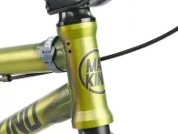 Mankind Bike Co. "Sureshot XL 20" 2021 BMX Rad - Semi Matte Trans Green