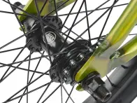 Mankind Bike Co. "Sureshot XL 20" 2021 BMX Rad - Semi Matte Trans Green