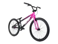 Meybo "Clipper Cruiser Pro 22" 2026 BMX Race Cruiser Rad - 24 Zoll - Black/Pink/White