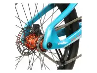Meybo "HSX Carbon Custom Pro 21.5" BMX Race Rad - Orange/Teal
