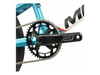 Meybo "HSX Carbon Custom Pro 21.5" BMX Race Rad - Orange/Teal