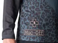 Muc-Off "Long Sleeve Riders" Trikot - Grey Stone/Leopard