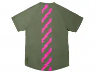 Muc-Off Short Sleeve Riders Trikot - Grün/Pink
