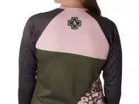 Muc-Off "Riders Women" Longsleeve Trikot - Green/Pink-Leopard