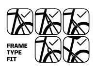 Musguard "Omni" MTB Mudguard Set - front + rear