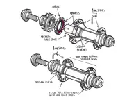 Flybikes "Magneto CrMo" Hub Set