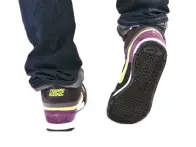 Nike 6.0 "Air Mogan Mid" neon/purple Shoes