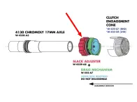 Odyssey BMX "Clutch Pro" Slack Adjuster