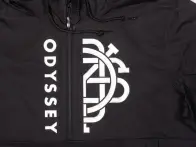 Odyssey BMX "Monogram Windbreaker" Jacket - Black